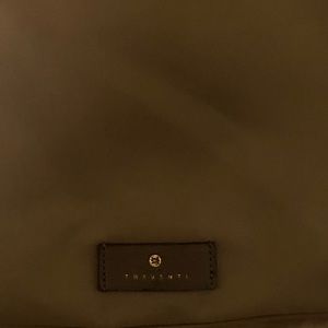 Soft leather tote bag